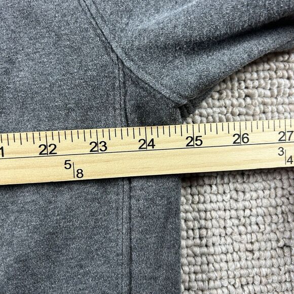 Nike Sportswear Club Fleece Hoodie Mens Large Full Zip Sweatshirt Gray BV2645071 - Picture 6 of 11